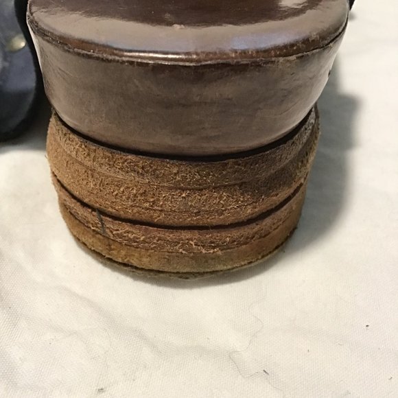 A.S. 90 Navy Blue Strappy Sandal - Picture 6 of 16